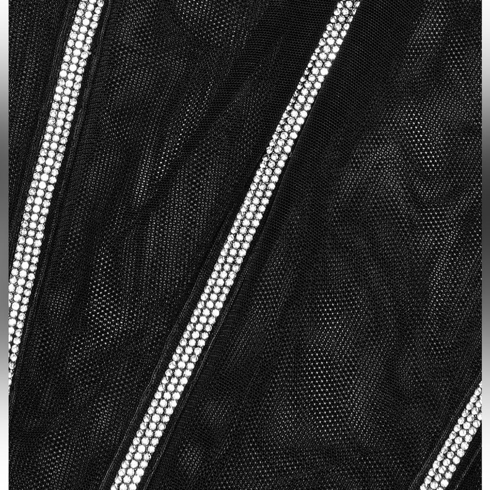VICTORIA’S SECRET VERY SEXY
VS Sheer  Shine Corset Top & Thong Panty Black - Picture 12 of 12